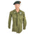 Original U.S. Vietnam War 3rd Special Forces Group Green Beret and Jungle Jacket Attributed to SFC Robert Coffin - Rare Morry Luxenberg Beret Original Items