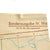 Original German WWII 1941 Dated Luftwaffe Navigator Soft Laminate “Half” Map For The Arctic Ocean / Norway - 36 ½” x 23” Original Items