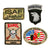 Original U.S. Global War on Terror GWoT Embroidered Patch Lot Featuring 101st Airborne Division Patch - 11 Items Original Items