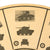 Original U.S. WWII Government Printing Office Tank & Armored Vehicle Identification / Reference Wheel Original Items