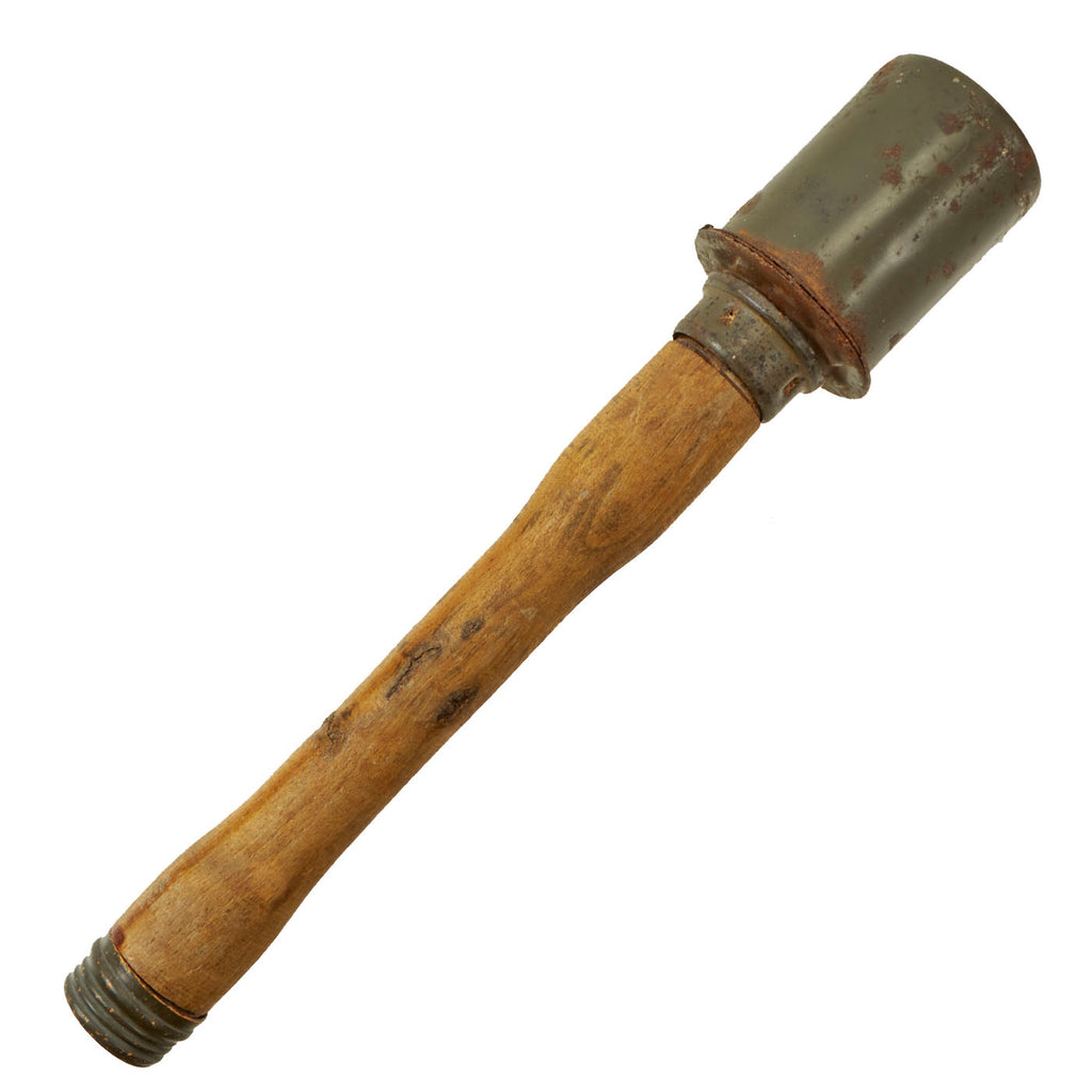 Original German WWII 1943 dated M24 Stick Grenade by Otto Schmidt - Stielhandgranate Original Items