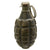 Original Rare U.S. WWI Mark I “Pineapple” Hand Grenade with Fuze-COMPLETE! Original Items