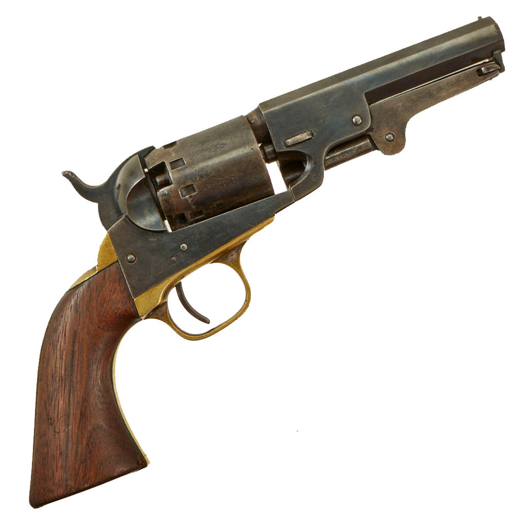 Original U.S. Civil War Era Manhattan Firearms Series IV Navy Percussion Revolver with 4" Barrel - Serial 63947 Original Items