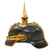 Original Imperial German WWI Prussian Dragoon Officer M1897 Pickelhaube Helmet Original Items