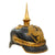 Original Imperial German WWI Prussian Dragoon Officer M1897 Pickelhaube Helmet Original Items