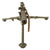Original U.S. WWII Browning .30 Caliber M1919A4 Display Machine Gun with Complete Tripod & Inert Ammo Original Items