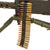Original U.S. WWII Browning .30 Caliber M1919A4 Display Machine Gun with Complete Tripod & Inert Ammo Original Items