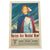 Original U.S. WWII Army Nurse Corps Recruitment Poster - Nurses Are Needed Now! - 19” x 12 ½” Original Items