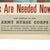 Original U.S. WWII Army Nurse Corps Recruitment Poster - Nurses Are Needed Now! - 19” x 12 ½” Original Items
