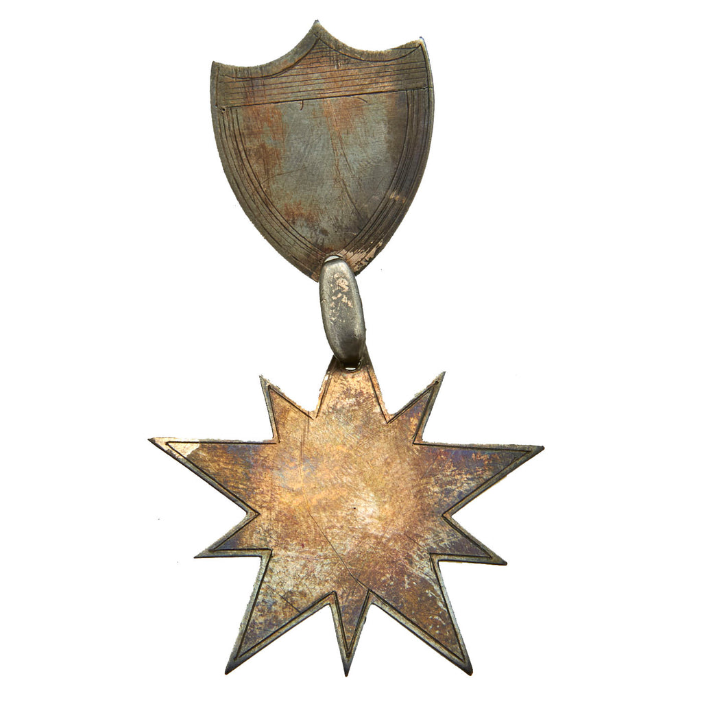 Original U.S. Civil War “Soldier-Made” Silver 20th Corps Badge By 2nd LT. John R. Mills of the 60th Regiment New York Volunteers Original Items