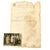 DRAFT Mussolini Signed Document Original Items