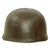 DRAFT Original German WWII Single Decal M-38 Luftwaffe Fallschirmjäger Paratrooper Helmet with Complete 61cm Liner and Chinstraps - ET71 Original Items