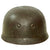 DRAFT Original German WWII Single Decal M-38 Luftwaffe Fallschirmjäger Paratrooper Helmet with Complete 61cm Liner and Chinstraps - ET71 Original Items