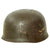 DRAFT Original German WWII Single Decal M-38 Luftwaffe Fallschirmjäger Paratrooper Helmet with Complete 61cm Liner and Chinstraps - ET71 Original Items