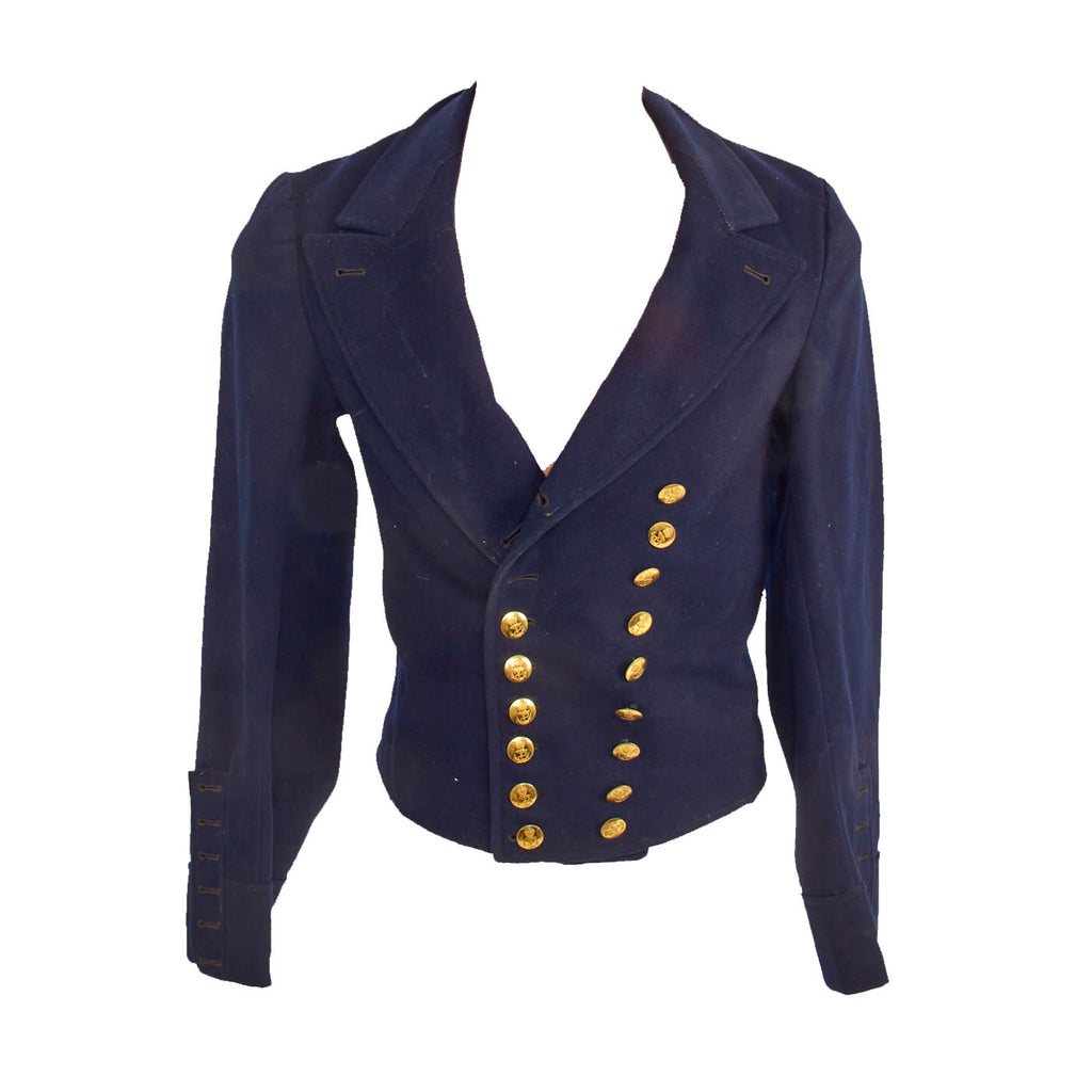 Original German Pre-WWI Imperial Navy Kaiserliche Marine Dress Jacket Dated 1910 Original Items