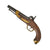 Original U.S. Civil War Era French Modèle 1822 Percussion Converted Pistol - dated 1837 Original Items