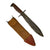 Original U.S. WWI Model 1917 Bolo Knife with Canvas Scabbard by Plumb St. Louis - Dated 1918 Original Items