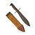 Original U.S. WWI Model 1917 Bolo Knife with Canvas Scabbard by Plumb St. Louis - dated 1918 Original Items