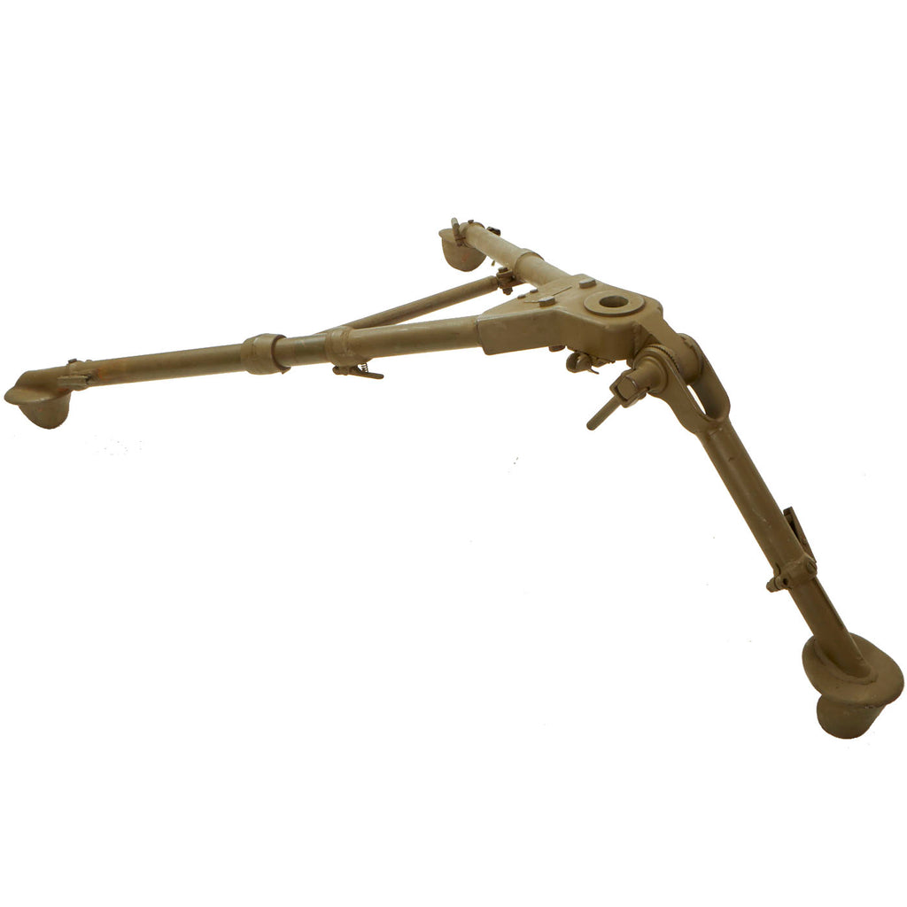 Original U.S. WWII Browning M2 .50 Caliber Tripod Dated 1943 - Rare Original Items