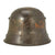 Original Imperial German WWI M16 Stahlhelm Camouflage Helmet with Liner - marked "Bell" L64 Original Items