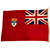 Original Canadian WWII Red Naval & Civil Ensign Flag - 46” x 67” Original Items