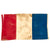 Original France WWI / WWII French Tricolor National Flag - 59” x 33” Original Items