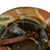 Original U.S. WWI M-1917 Helmet with Vibrant Camouflage Panel Paint Scheme Original Items