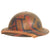 Original U.S. WWI M1917 Doughboy Helmet With Camouflage Panel Paint - Complete Original Items