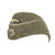 Original German WWII Waffen SS Officer’s Field Gray Wool M40 Overseas “Schiffchen” Side Cap with Insignia Original Items
