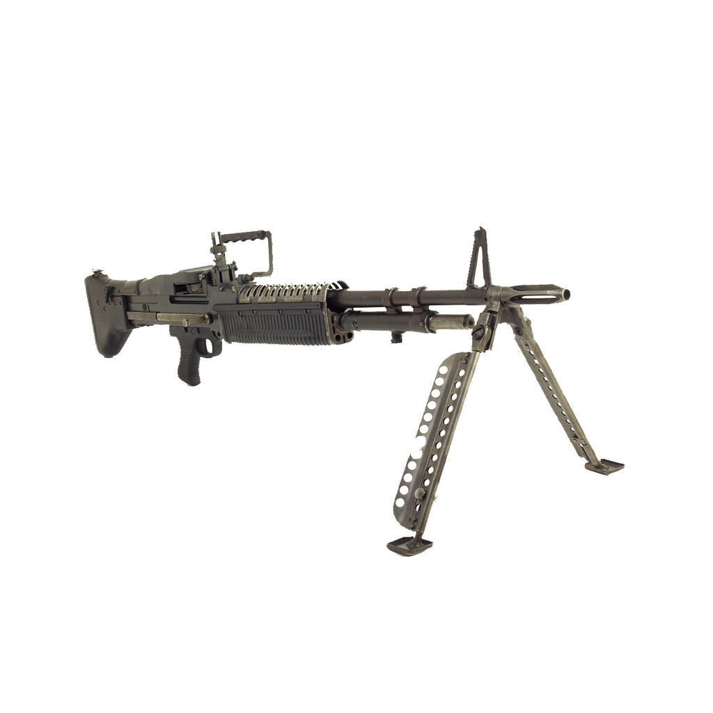 Original U.S. Vietnam War M60 Display Machine Gun - Constructed with Original Parts Original Items