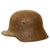 Original German WWI M16 Stahlhelm Afghan National Army Used Helmet With Partial Liner - US GWoT Bringback Original Items