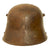Original German WWI M16 Stahlhelm Afghan National Army Used Helmet With Partial Liner - US GWoT Bringback Original Items