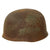 Original German WWII Battlefield Pick Up Relic M38 Luftwaffe Fallschirmjäger Paratrooper Helmet Shell - Size 68 Original Items