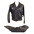 Original German WWII Luftwaffe Officer's Leather Flight Jacket by Litex Sport with Leather Flight Pants Original Items