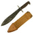 Original U.S. WWI Model 1917 Bolo Knife by Plumb with Canvas Scabbard - dated 1917 Original Items
