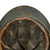 Original French WWI Issue Model 1915 Adrian Helmet in Horizon Blue with RF Badge and Early First Pattern Liner Original Items