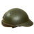 Original French WWII Model 1935 Tanker Armored Vehicle Helmet with R.F. Badge Original Items