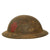 Original U.S. WWI M1917 28th Infantry Division Doughboy Helmet Shell With Textured Paint - Keystone Division Original Items