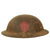 Original U.S. WWI M1917 28th Infantry Division Doughboy Helmet Shell With Textured Paint - Keystone Division Original Items