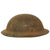 Original U.S. WWI M1917 28th Infantry Division Doughboy Helmet Shell With Textured Paint - Keystone Division Original Items