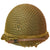 Original U.S. WWII 1944 McCord Front Seam Swivel Bale M1 Helmet with Net and Westinghouse Liner - Complete Original Items