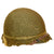 Original U.S. WWII 1944 McCord Front Seam Swivel Bale M1 Helmet with Net and Westinghouse Liner - Complete Original Items