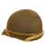 Original U.S. WWII 1944 McCord Front Seam Swivel Bale M1 Helmet with Net and Westinghouse Liner - Complete Original Items