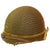Original U.S. WWII 1944 McCord Front Seam Swivel Bale M1 Helmet with Net and Westinghouse Liner - Complete Original Items