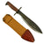 Original U.S. WWI Model 1917 Bolo Knife by Plumb St. Louis with Canvas Scabbard - both dated 1918 Original Items