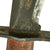 Original U.S. WWI Model 1917 Bolo Knife by Plumb St. Louis with Canvas Scabbard - both dated 1918 Original Items