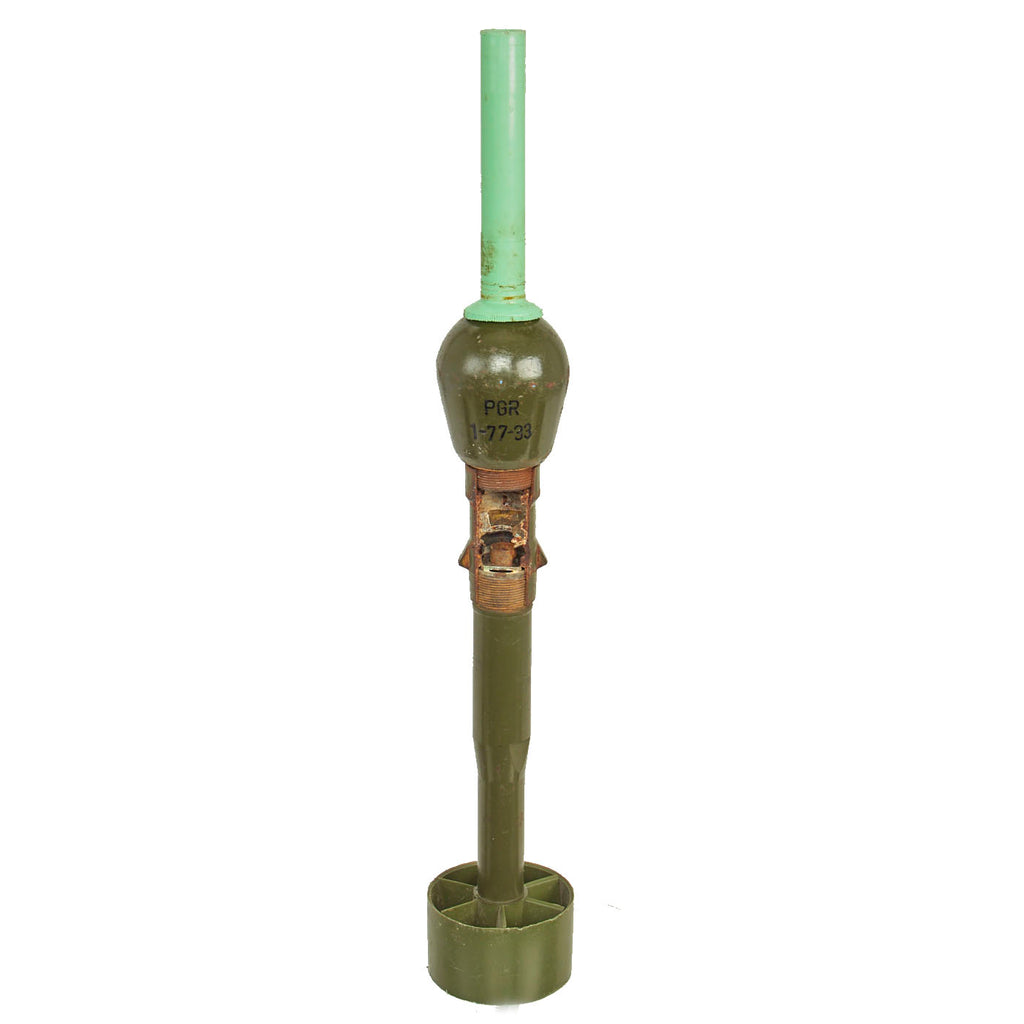 Original Hungary Cold War Era Hungarian Inert Anti-Personnel PGR Rifle Grenade - American EOD Cutaway Trainer Original Items