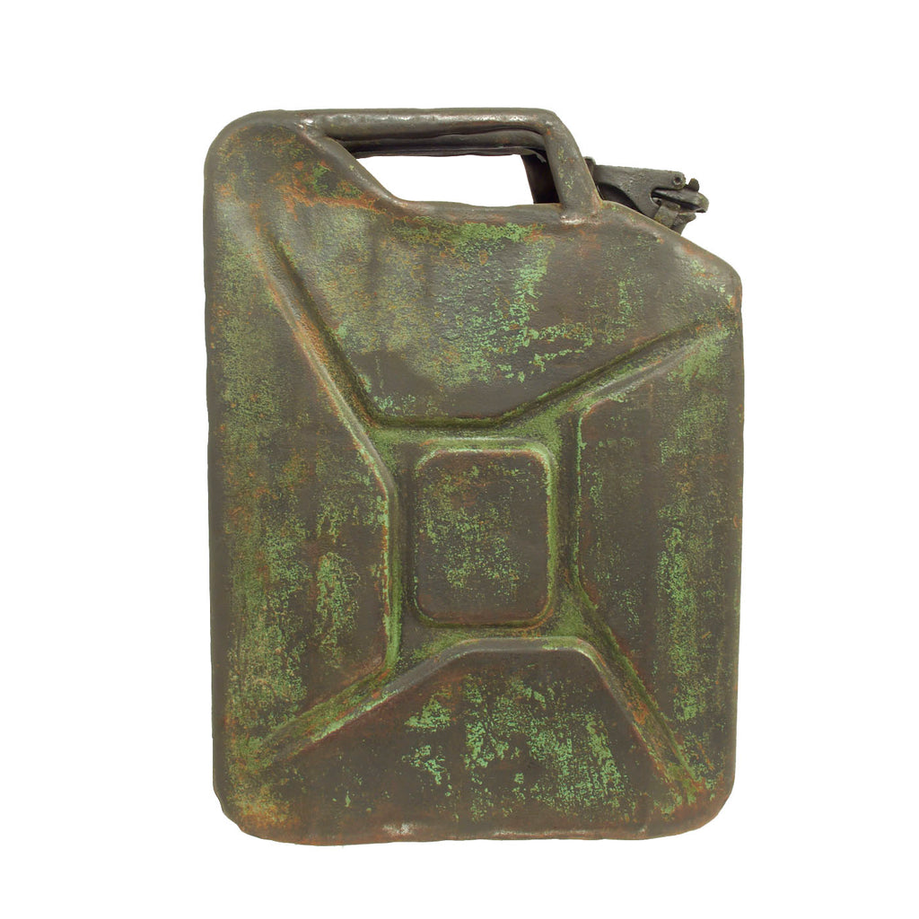Original German WWII Wehrmacht 20 Liter Petrol Jerry Can by Brose u. Co. of Coburg - Dated 1942 Original Items