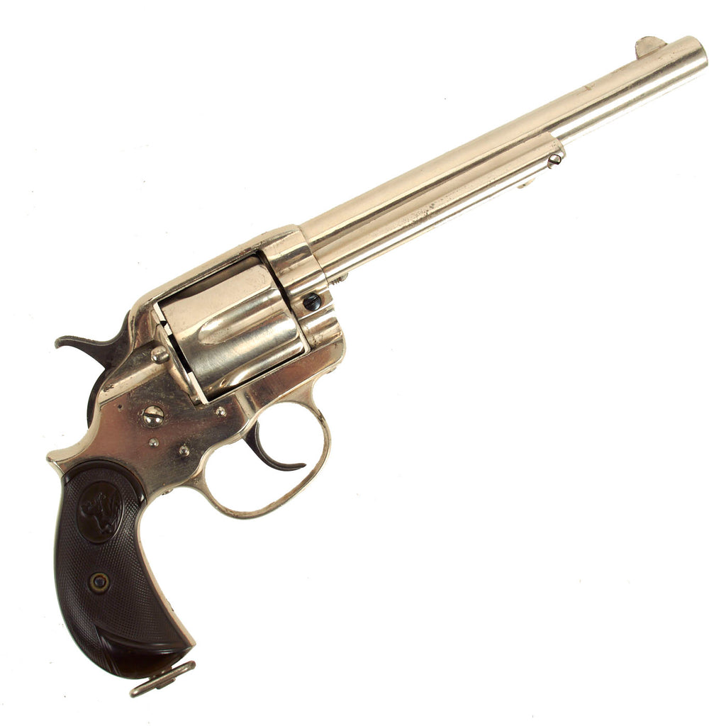 Original U.S. Colt Nickel Plated M1878 Frontier Six Shooter .44-40 