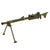 Original U.S. WWII Browning 1919A6 Display Machine Gun with Shoulder Stock, Bipod, Carry Handle, and Flash Hider Original Items